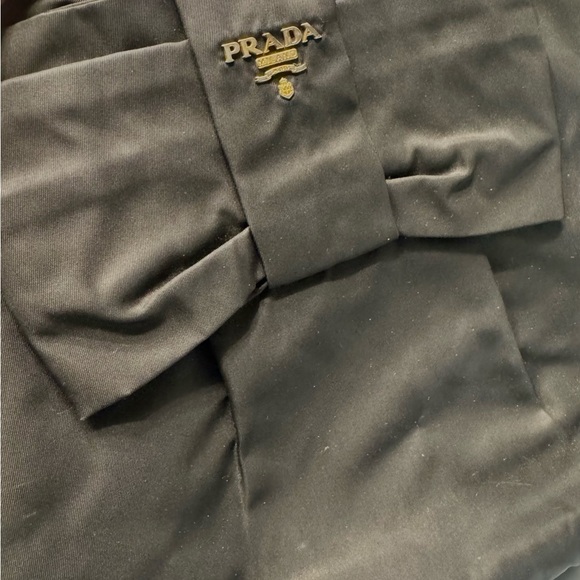 Prada Black Mini Bag with Bow - Picture 3 of 7